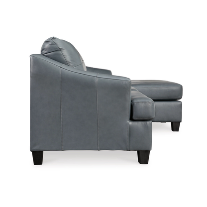 Gio Italia Geneva Leather Sectional Sofa with Chaise-Comfortdesignfurniture