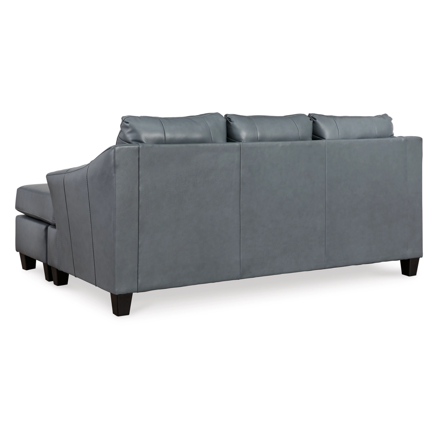 Gio Italia Geneva Leather Sectional Sofa with Chaise-Comfortdesignfurniture