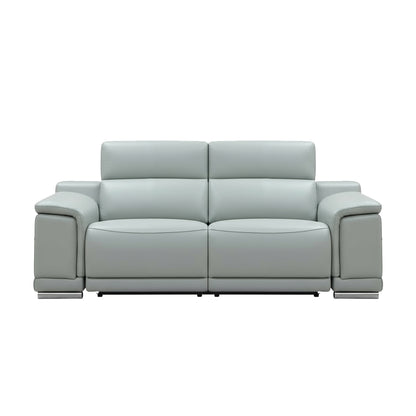 Gio Italia Haviano Leather Power Recliner Loveseat