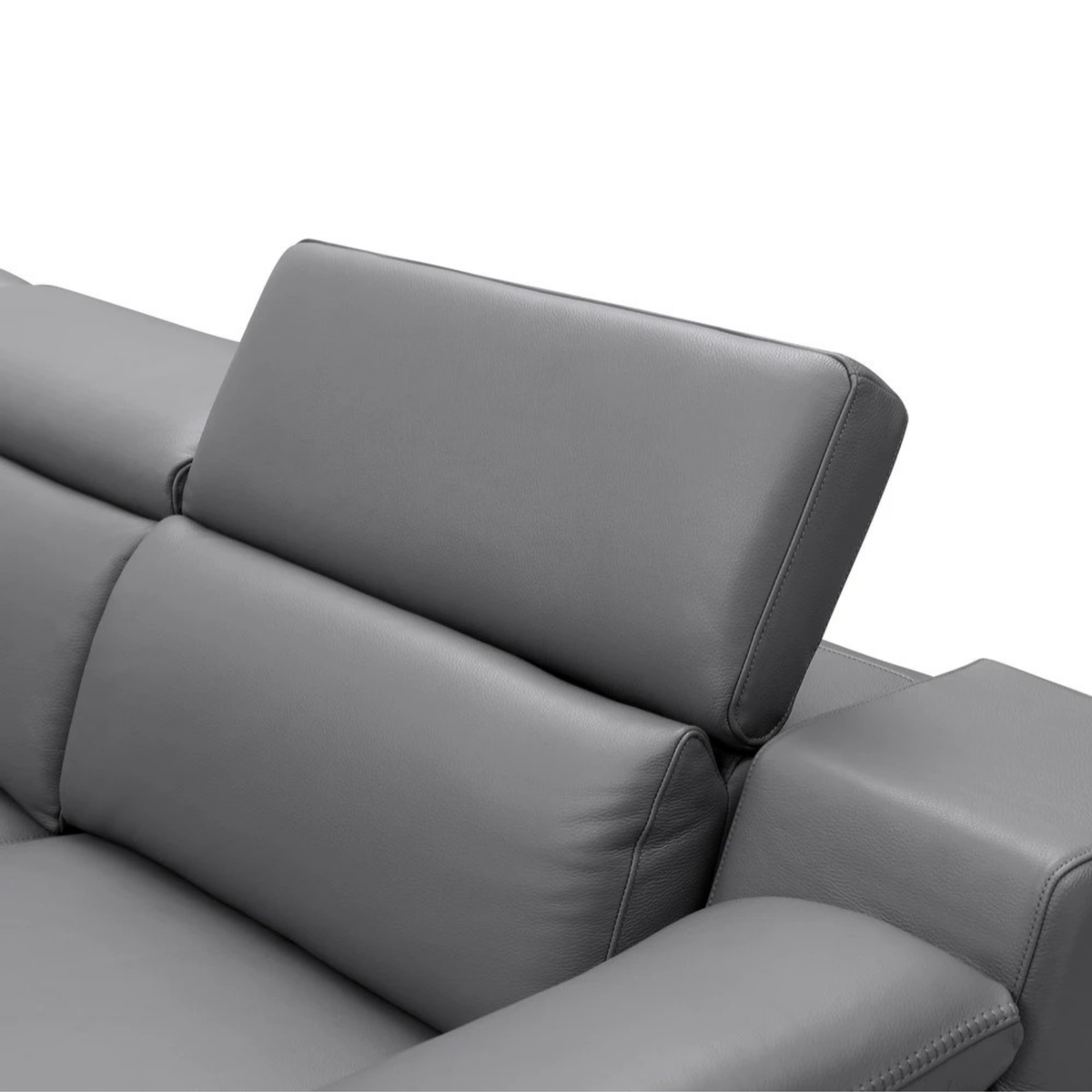 Gio Italia Haviano Leather Recliner Sectional Sofa with Console-Comfortdesignfurniture