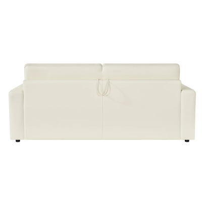 Gio Italia Jamie Fabric And Leather Queen Sleeper Sofas-comfortdesignfurniture