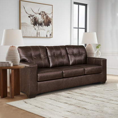 Gio Italia Salvatore Leather 3-Seater Queen Sleeper Sofa