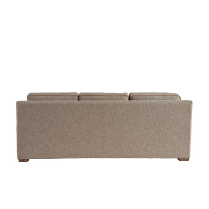 Universal Liam Brown Fabric 3-Seater Sofa
