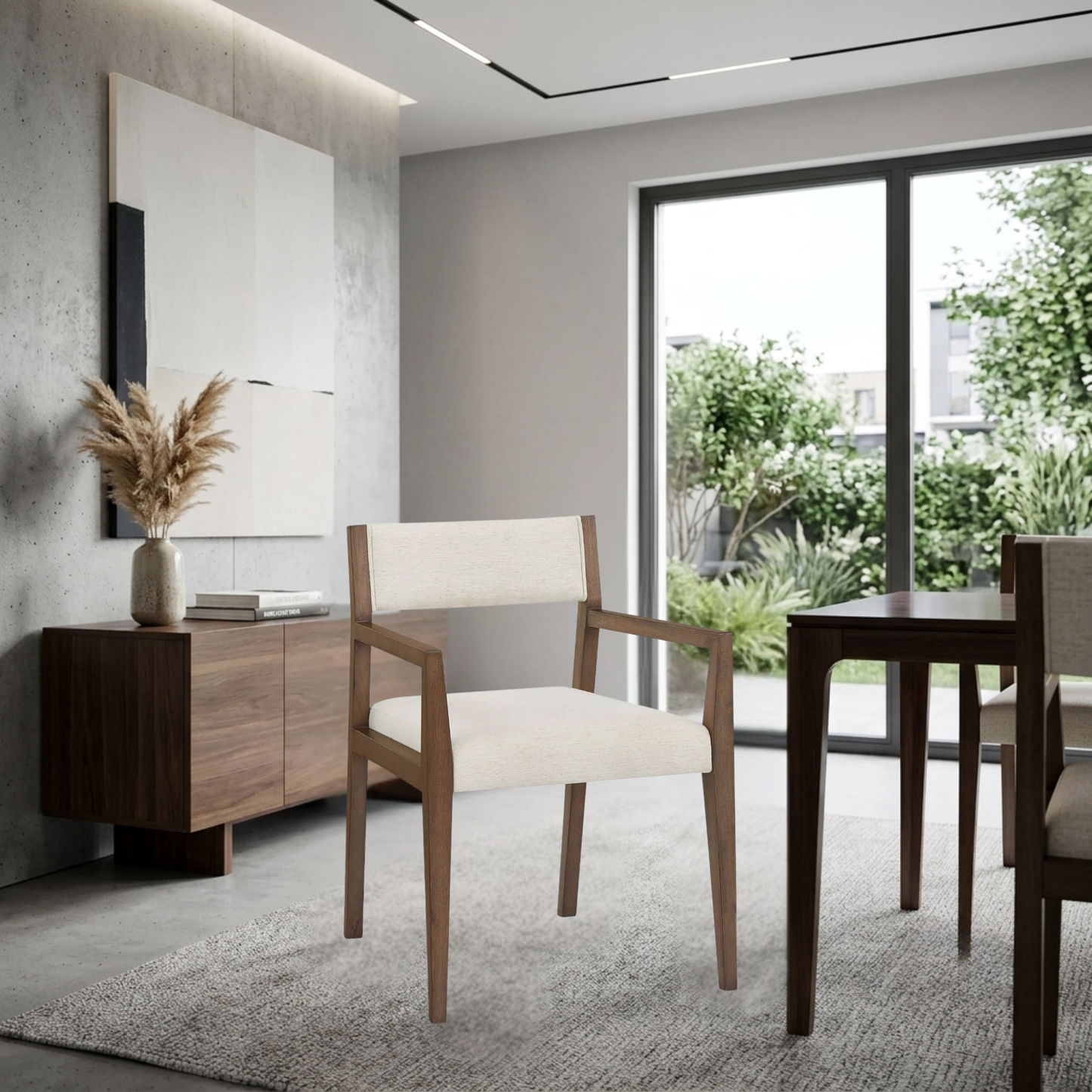 Universal Haze Modern Upholstered Dining Chair-Comfort Design Furniture