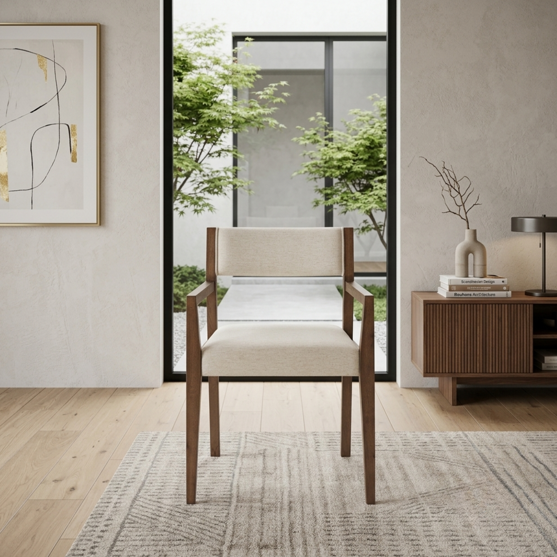Universal Haze Modern Upholstered Dining Chair-Comfort Design Furniture