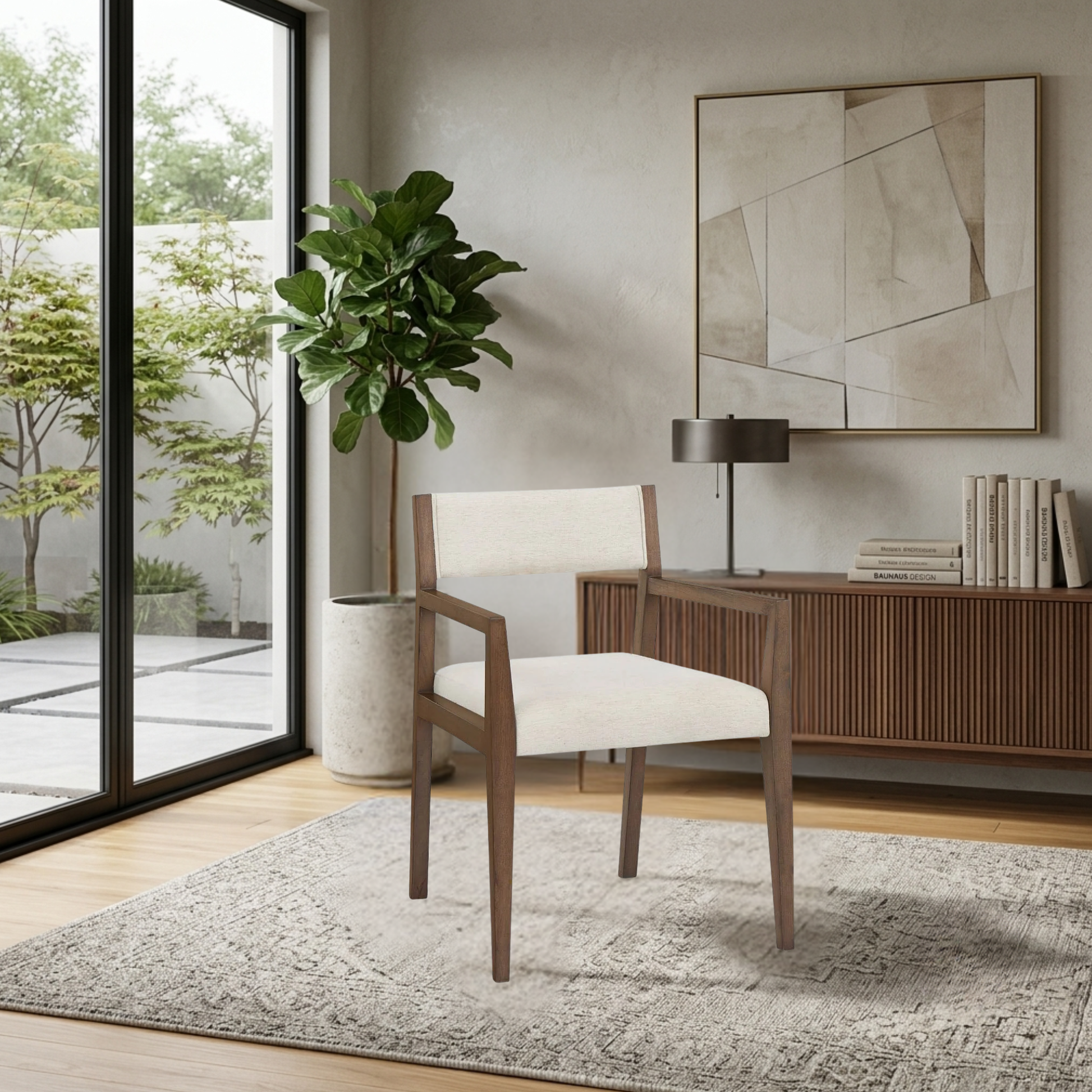 Universal Haze Modern Upholstered Dining Chair-Comfort Design Furniture