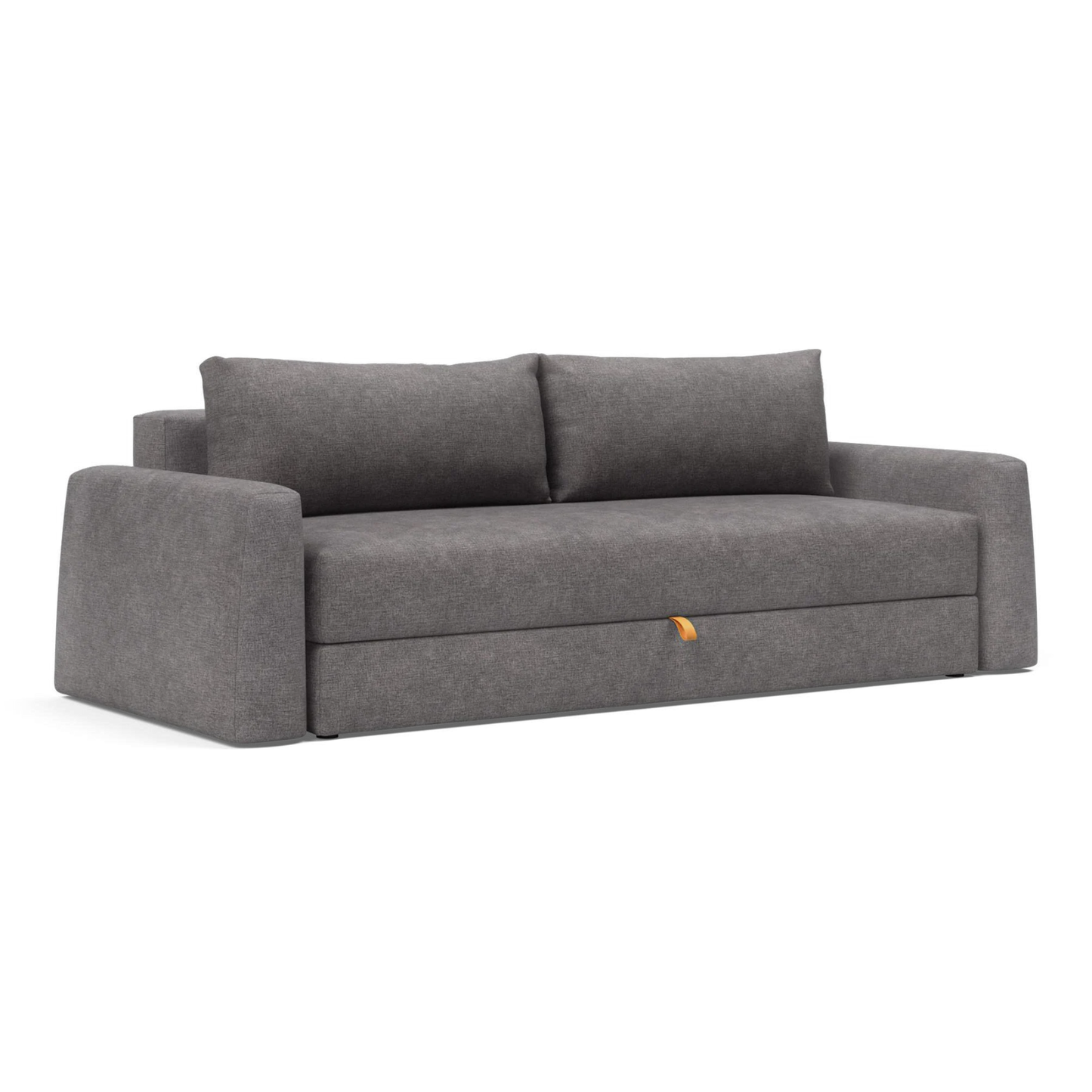 Innovation Living Cone Fabric Convertible Sofa Bed with Storage
