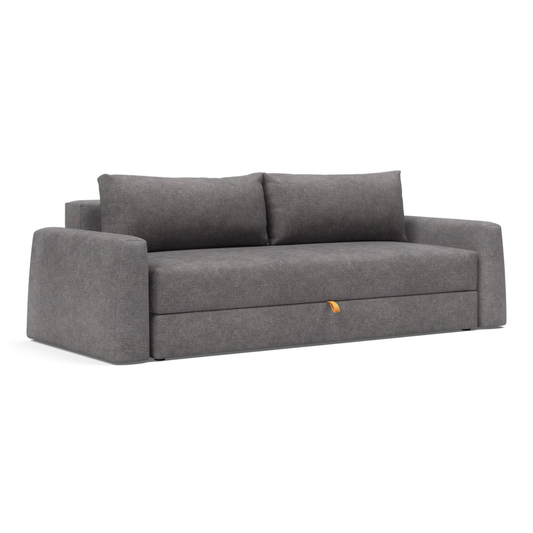 Innovation Living Cone Fabric Convertible Sofa Bed with Storage