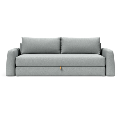Innovation Living Cone Fabric Convertible Sofa Bed with Storage