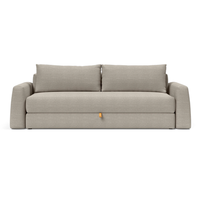 Innovation Living Cone Fabric Convertible Sofa Bed with Storage