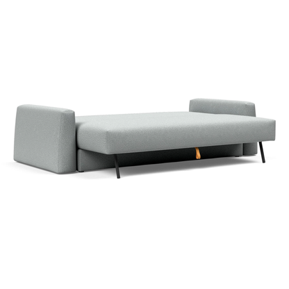 Innovation Living Cone Fabric Convertible Sofa Bed with Storage
