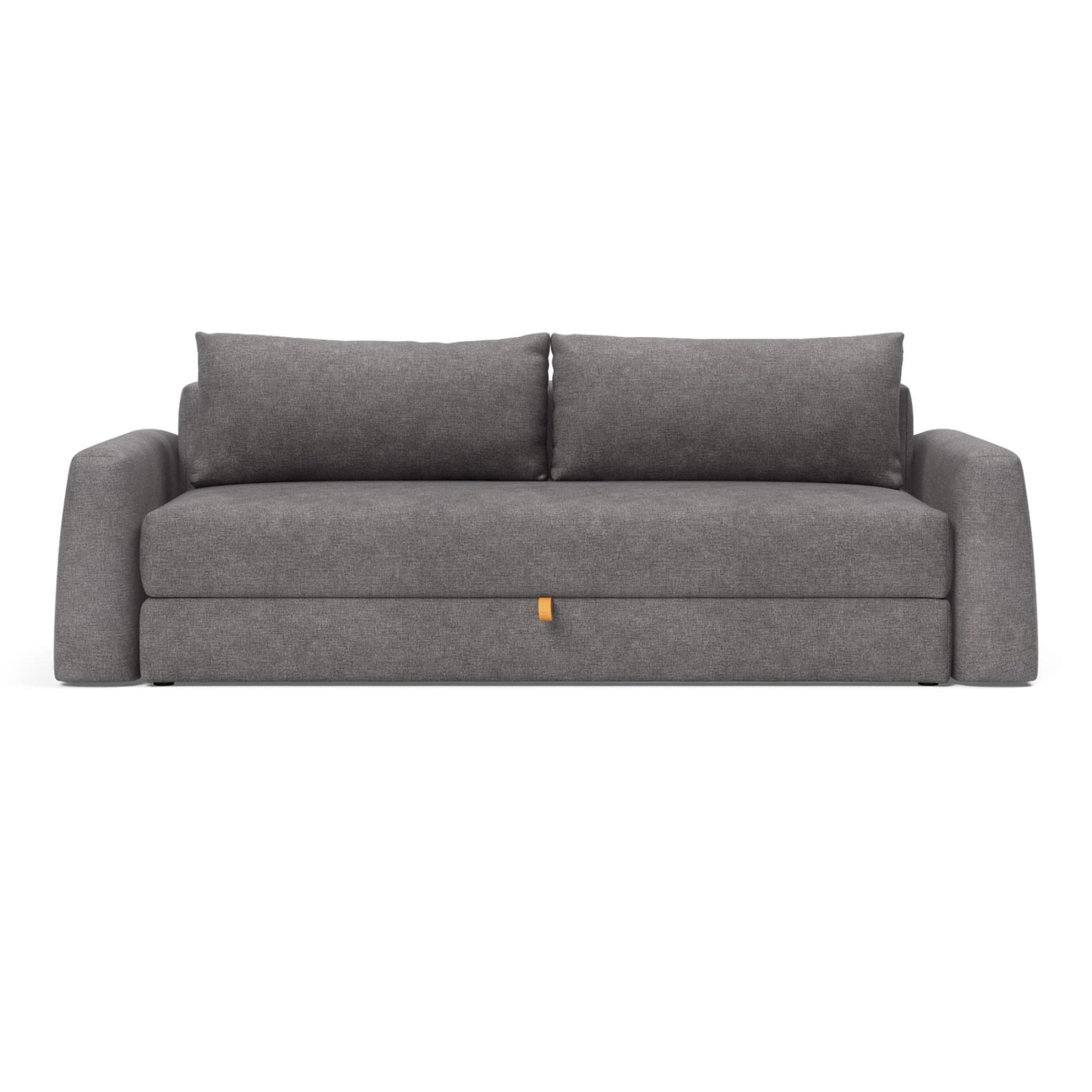 Innovation Living Cone Fabric Convertible Sofa Bed with Storage