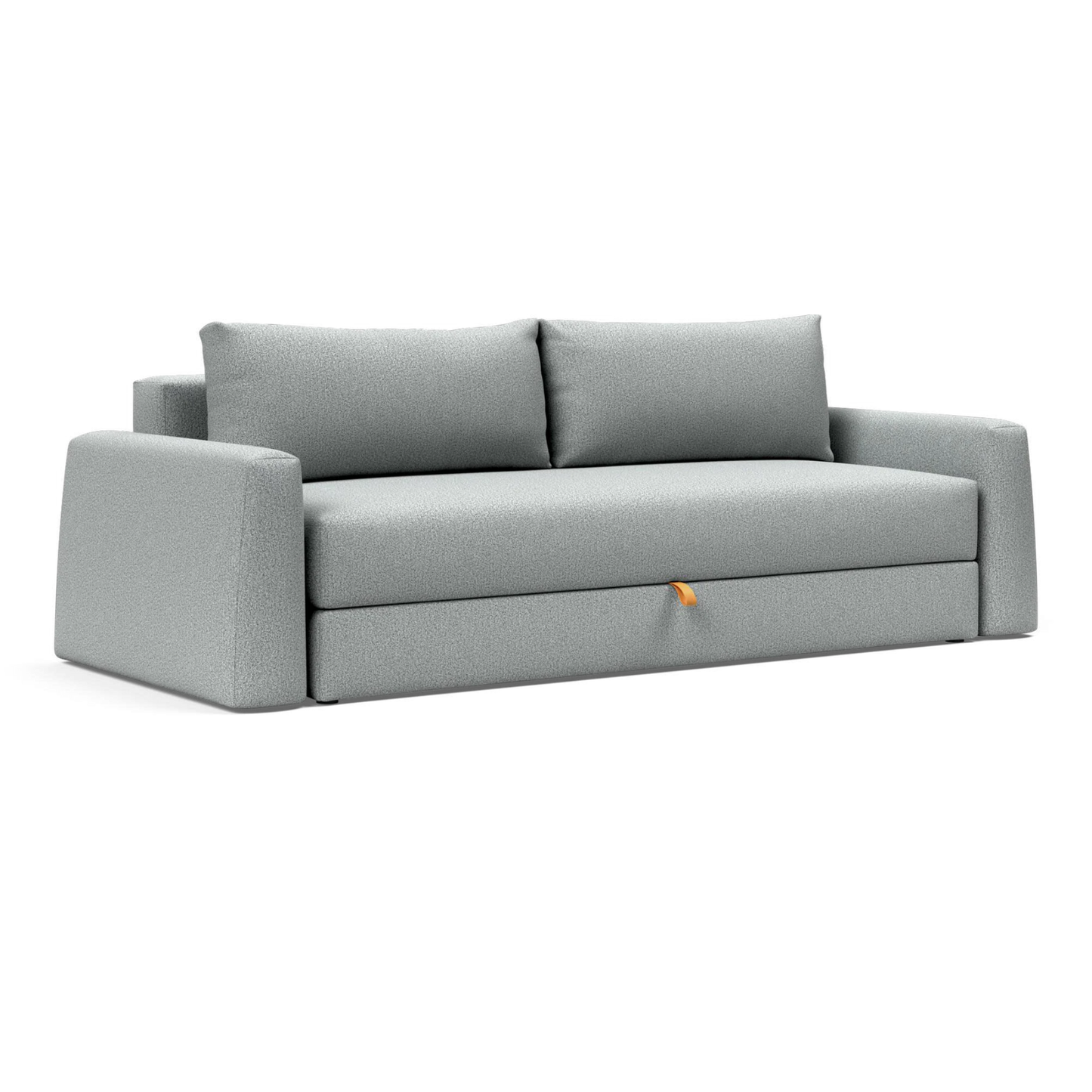 Innovation Living Cone Fabric Convertible Sofa Bed with Storage