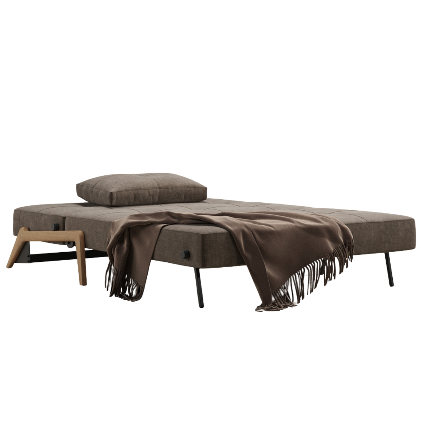 Innovation Living Cubed Fabric Full Sleeper Sofa