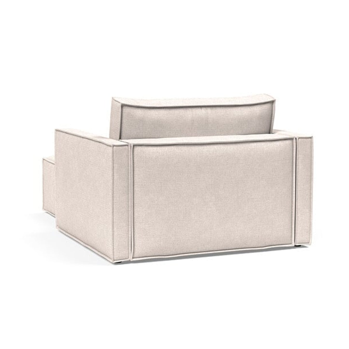 Innovation Living Newilla Fabric Lounger Chair with Detachable Cover and Storage