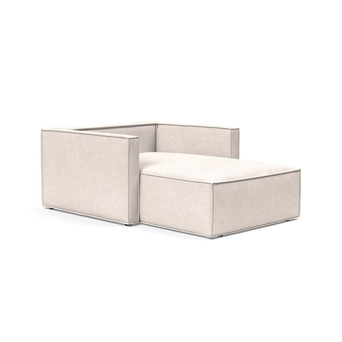 Innovation Living Newilla Fabric Lounger Chair with Detachable Cover and Storage