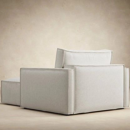 Innovation Living Newilla Fabric Lounger Chair with Detachable Cover and Storage