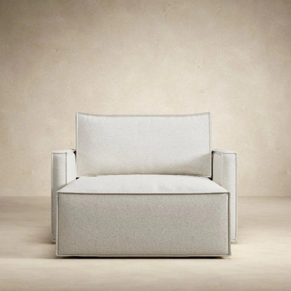 Innovation Living Newilla Fabric Lounger Chair with Detachable Cover and Storage