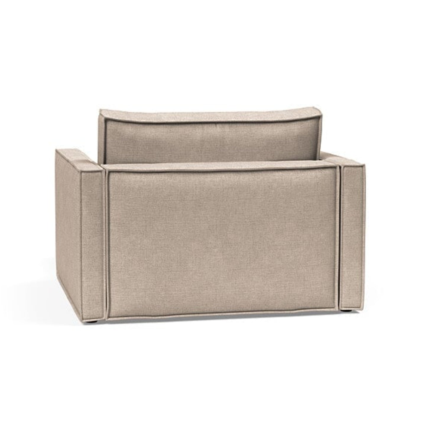 Innovation Living Newilla Fabric Lounger Chair with Detachable Cover and Storage