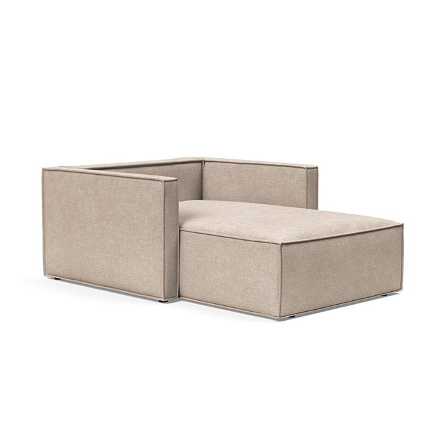 Innovation Living Newilla Fabric Lounger Chair with Detachable Cover and Storage