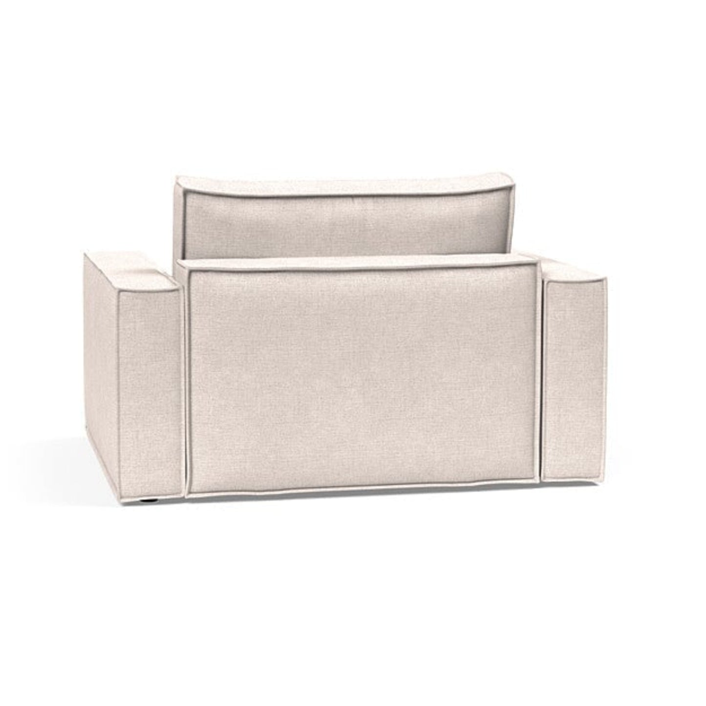 Innovation Living Newilla Fabric Lounger Chair with Detachable Cover and Storage