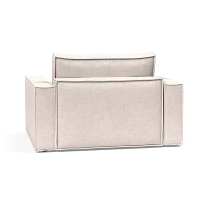 Innovation Living Newilla Fabric Lounger Chair with Detachable Cover and Storage