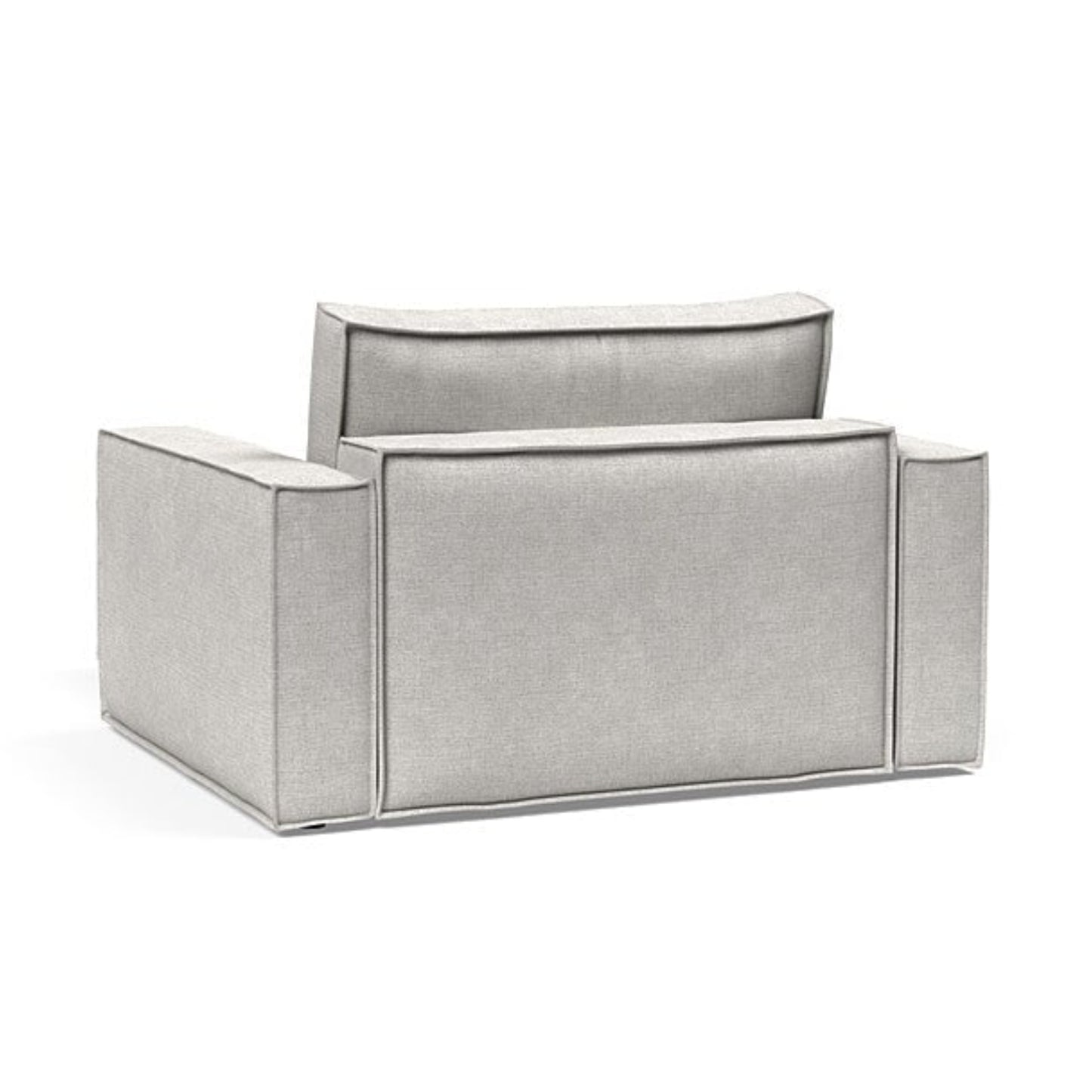 Innovation Living Newilla Fabric Lounger Chair with Detachable Cover and Storage