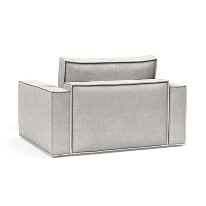 Innovation Living Newilla Fabric Lounger Chair with Detachable Cover and Storage