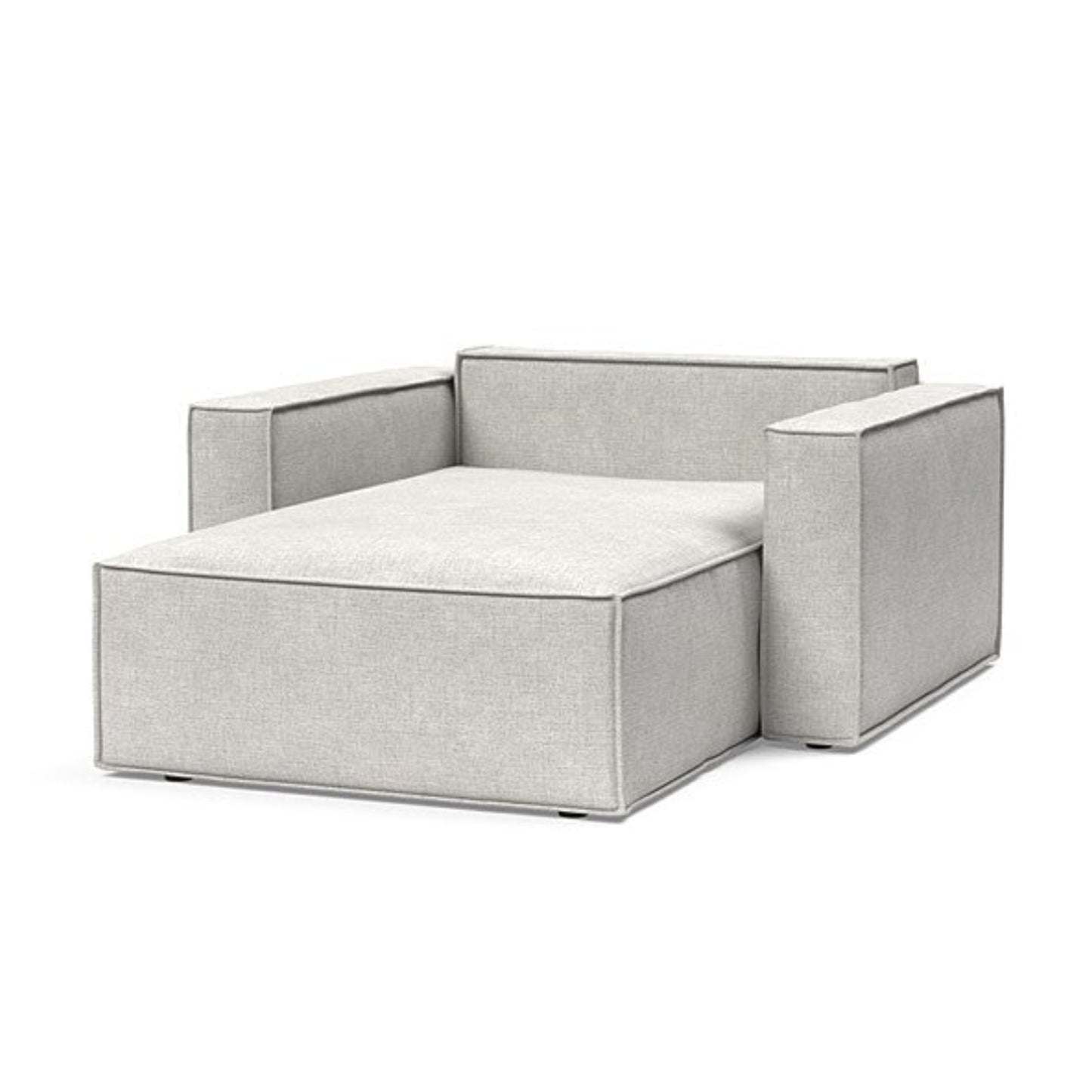 Innovation Living Newilla Fabric Lounger Chair with Detachable Cover and Storage