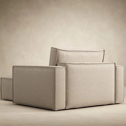 Innovation Living Newilla Fabric Lounger Chair with Detachable Cover and Storage