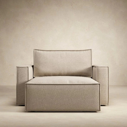 Innovation Living Newilla Fabric Lounger Chair with Detachable Cover and Storage