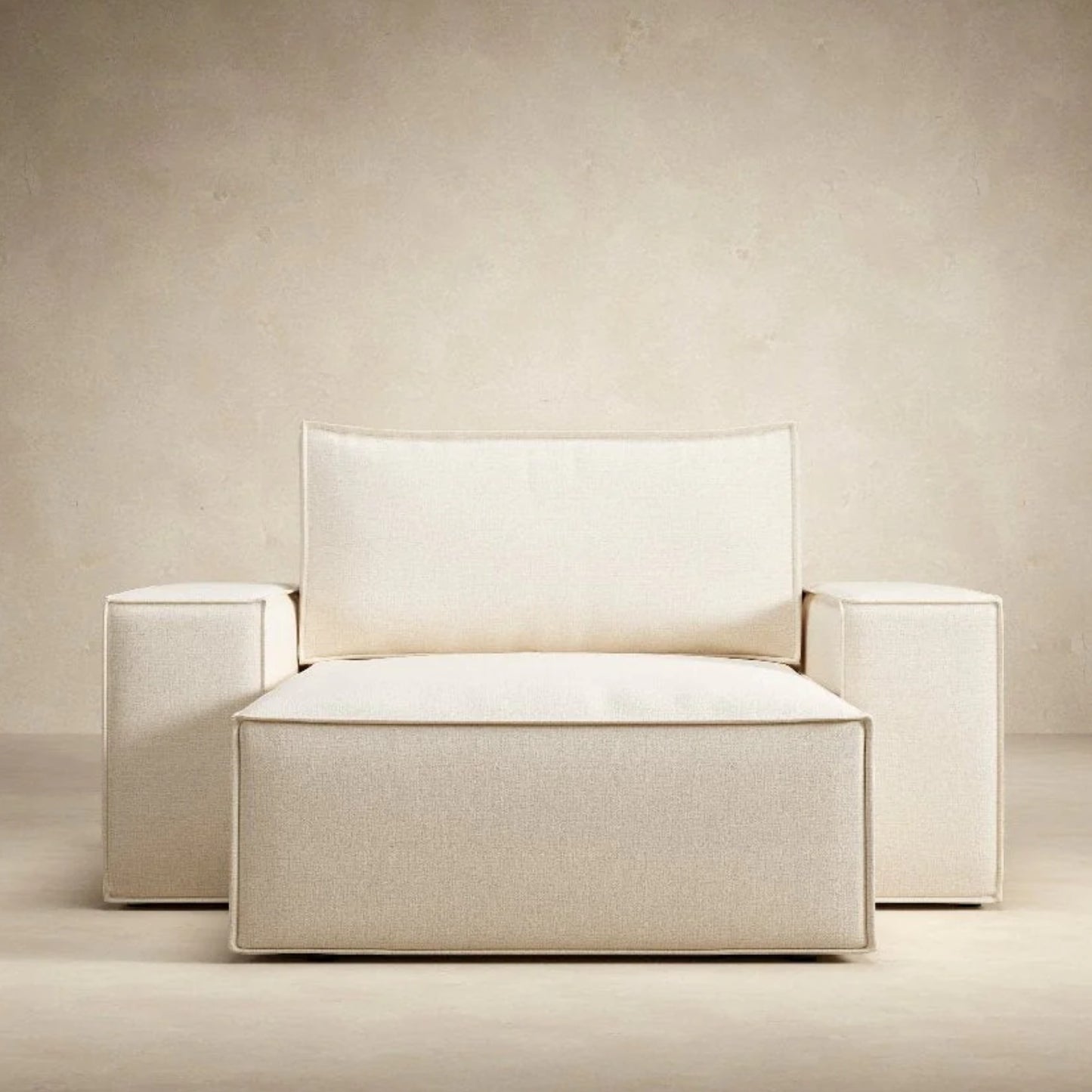 Innovation Living Newilla Fabric Lounger Chair with Detachable Cover and Storage