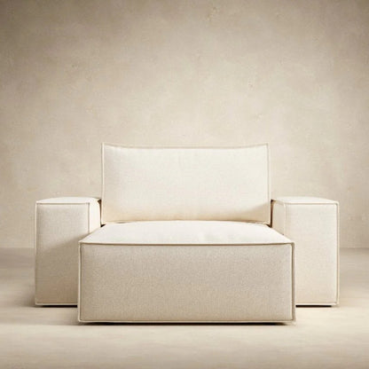 Innovation Living Newilla Fabric Lounger Chair with Detachable Cover and Storage