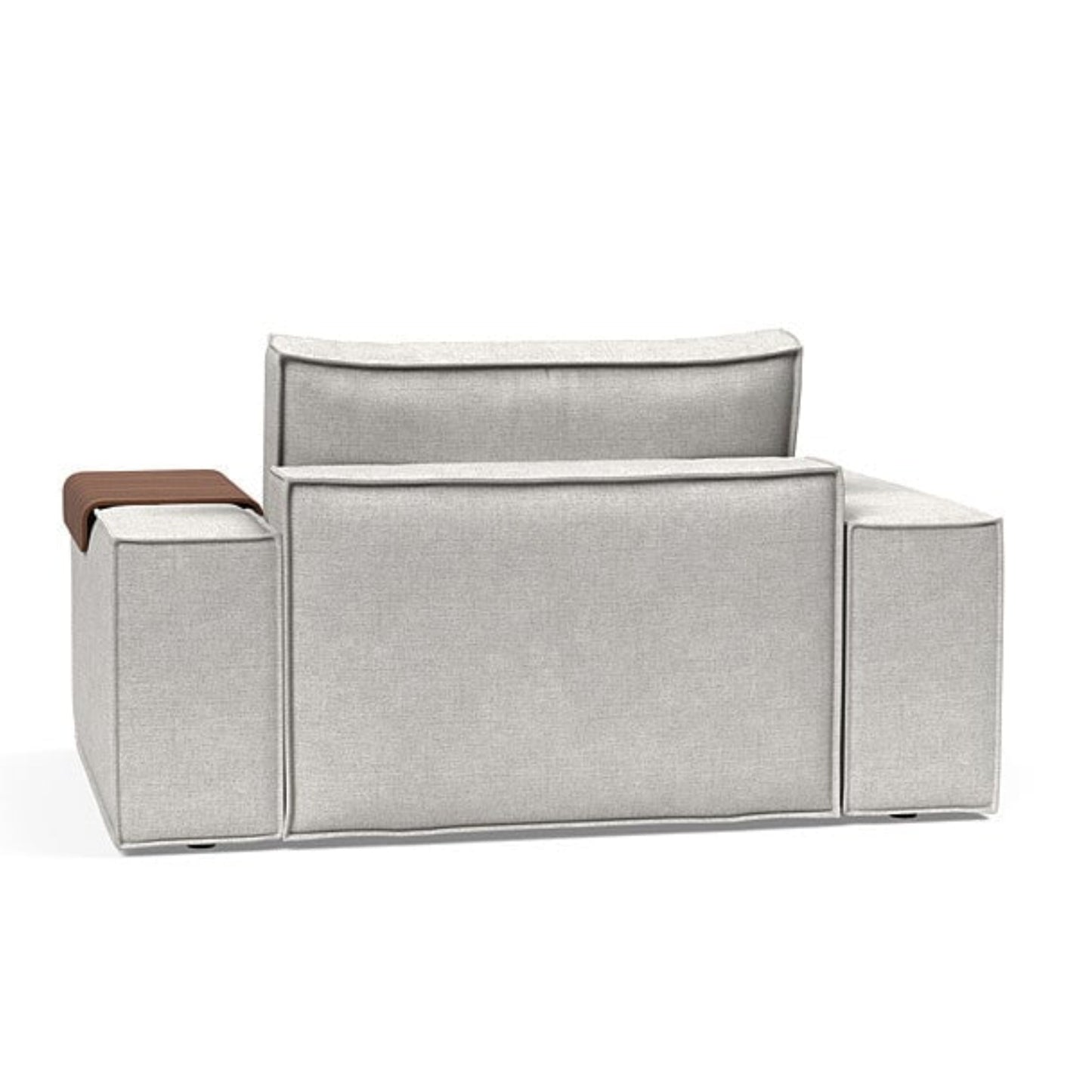 Innovation Living Newilla Fabric Lounger Chair with Detachable Cover and Storage