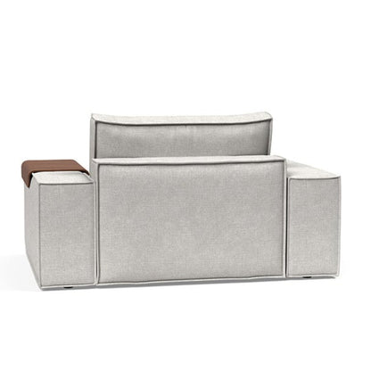 Innovation Living Newilla Fabric Lounger Chair with Detachable Cover and Storage