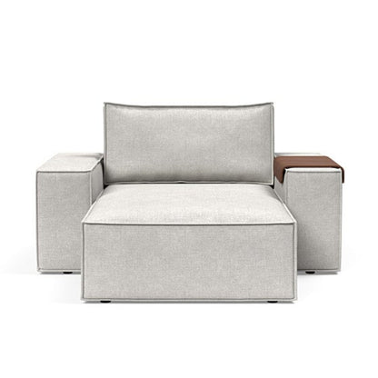 Innovation Living Newilla Fabric Lounger Chair with Detachable Cover and Storage