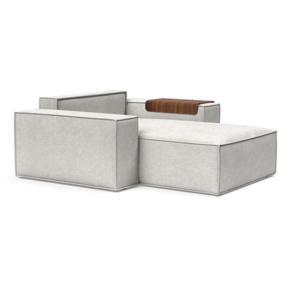 Innovation Living Newilla Fabric Lounger Chair with Detachable Cover and Storage