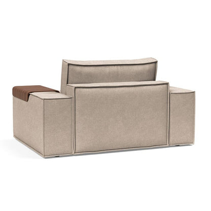 Innovation Living Newilla Fabric Lounger Chair with Detachable Cover and Storage