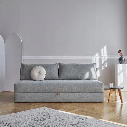 Innovation Living Osvald Fabric Queen Sleeper Sofa with Storage