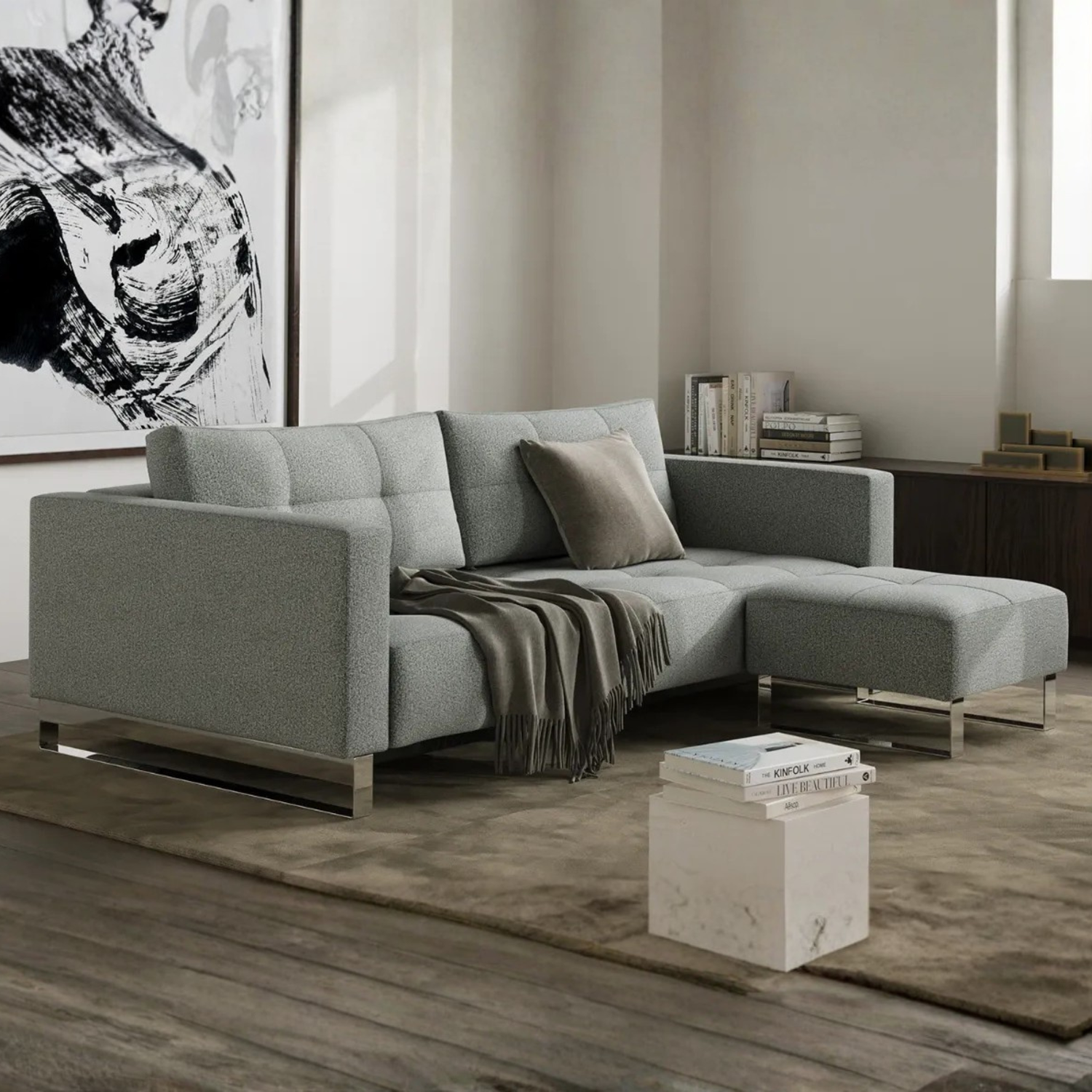 Innovation Living Cassius Queen Sleeper Sofa with Excess Pocket Spring Comfort-comfortdesignfurniture