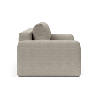 Innovation Living Cone Fabric Convertible Sofa Bed with Storage