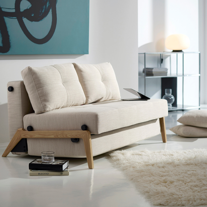 Innovation Living Cubed Fabric Queen Sleeper Sofa
