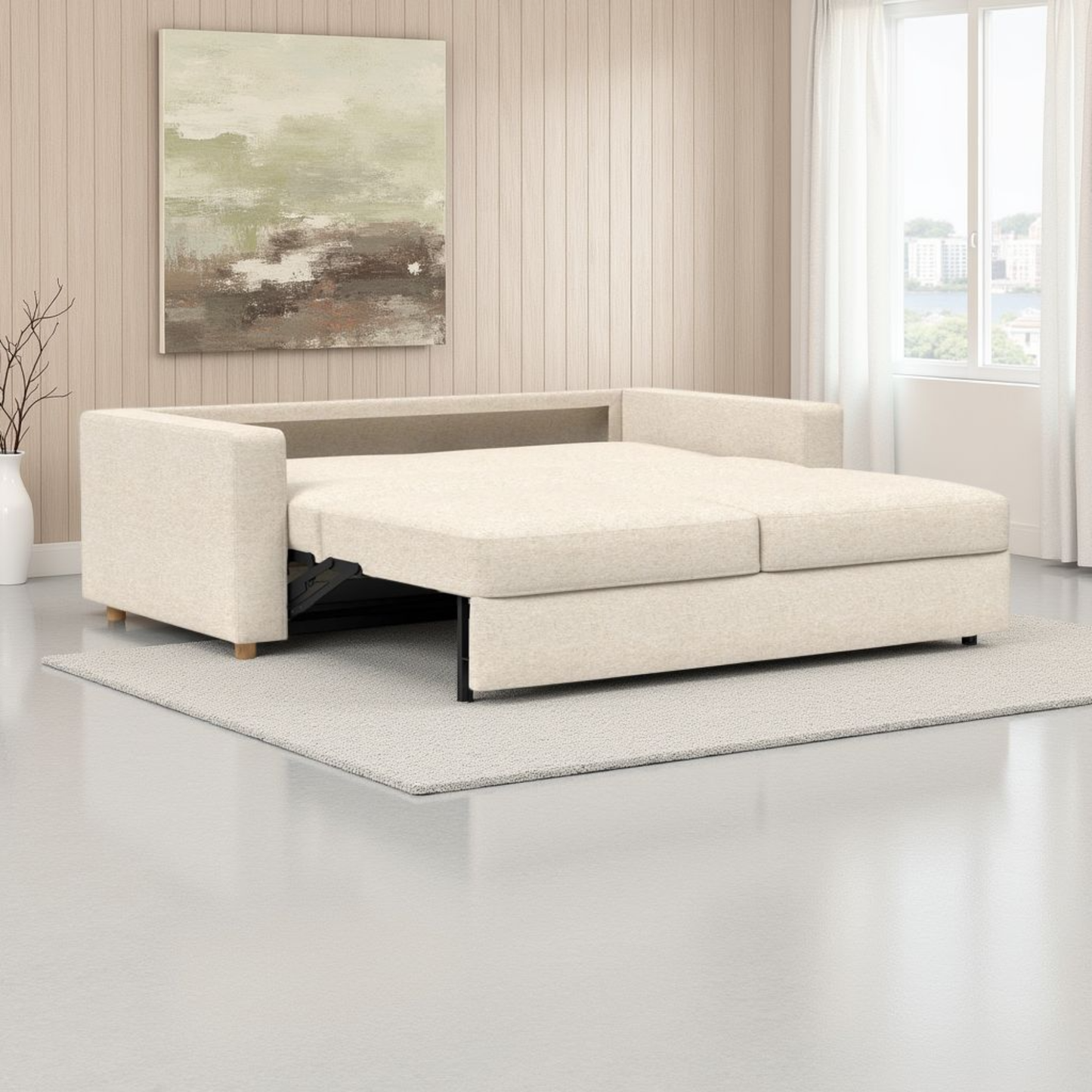 Innovation Living Neah Fabric King Sleeper Sofa