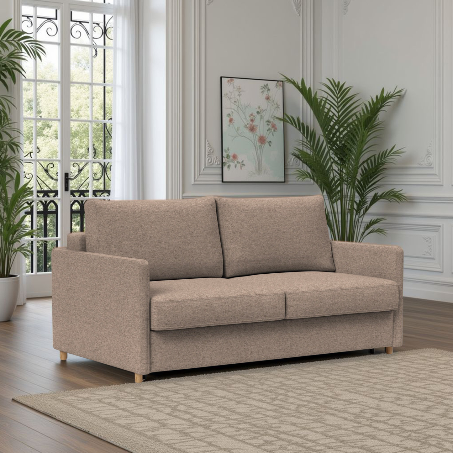 Innovation Living Neah Fabric Queen Sleeper Sofa