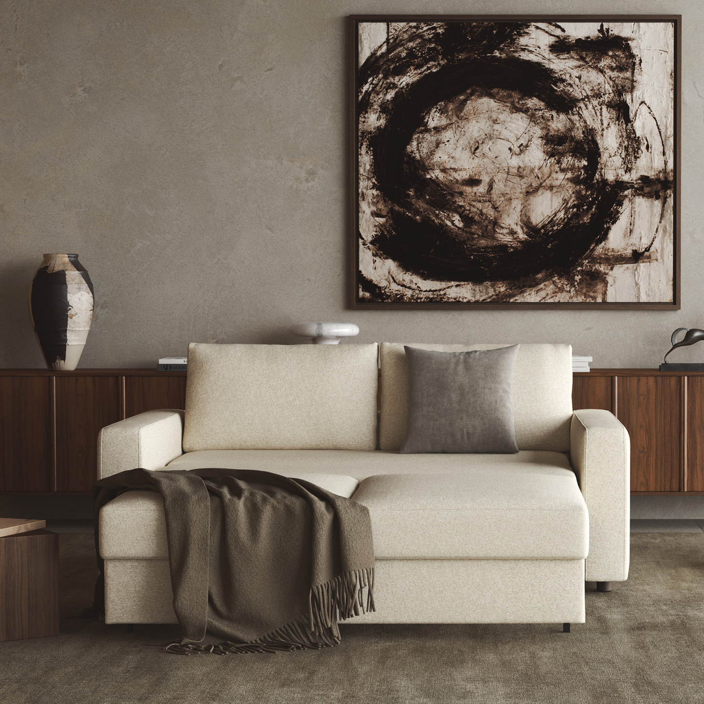 Innovation Living Neah Fabric Full Sized Sleeper Sofa