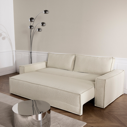 Innovation Living Newilla Fabric Queen Sleeper Sofa With Multiple Arm Style