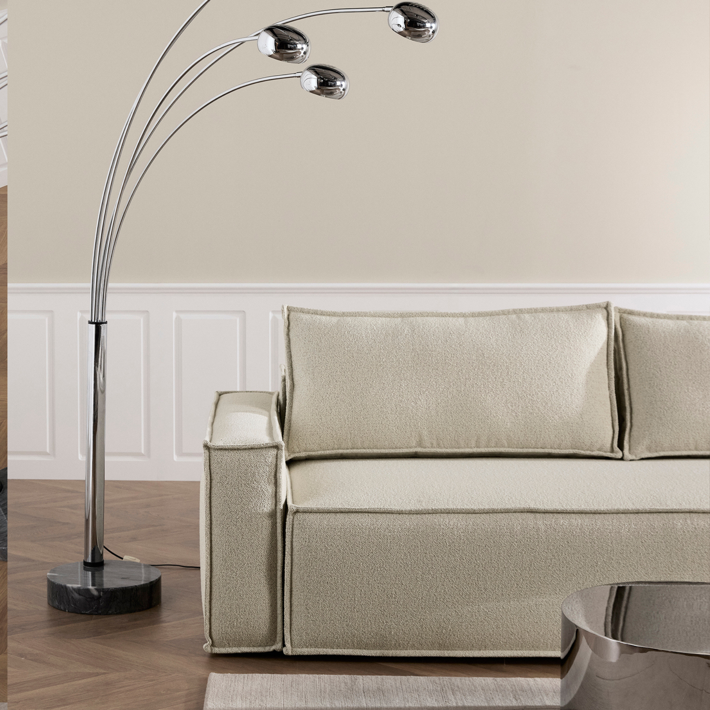 Innovation Living Newilla Fabric Queen Sleeper Sofa With Multiple Arm Style