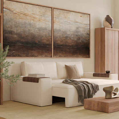Innovation Living Newilla Fabric Queen Sleeper Sofa With Multiple Arm Style