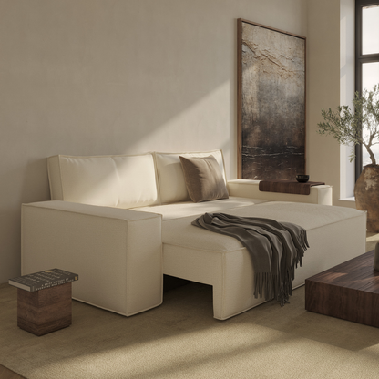 Innovation Living Newilla Fabric Queen Sleeper Sofa With Multiple Arm Style