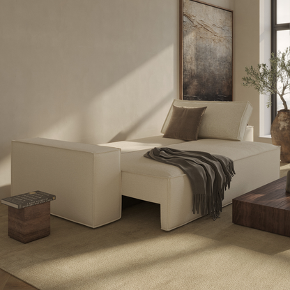 Innovation Living Newilla Fabric Queen Sleeper Sofa With Multiple Arm Style